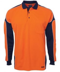 Alternative view of HI VIS L/S ARM PANEL POLO | 6AP4L