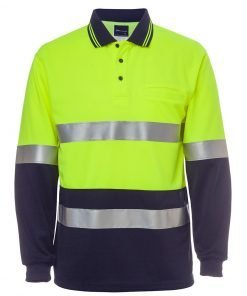 Alternative view of HI VIS L/S (D+N) TRADITIONAL POLO | 6HVSL