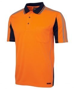 Hi Vis S/S Arm Tape Polo 6AT4S