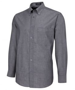 JB’S L/S Fine Chambray Shirt 4FC