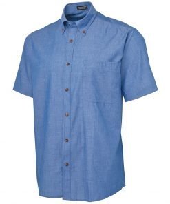 JB’S S/s Indigo Chambray Shirt 4ICS