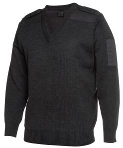Knitted Epaulette Jumper 6EJ