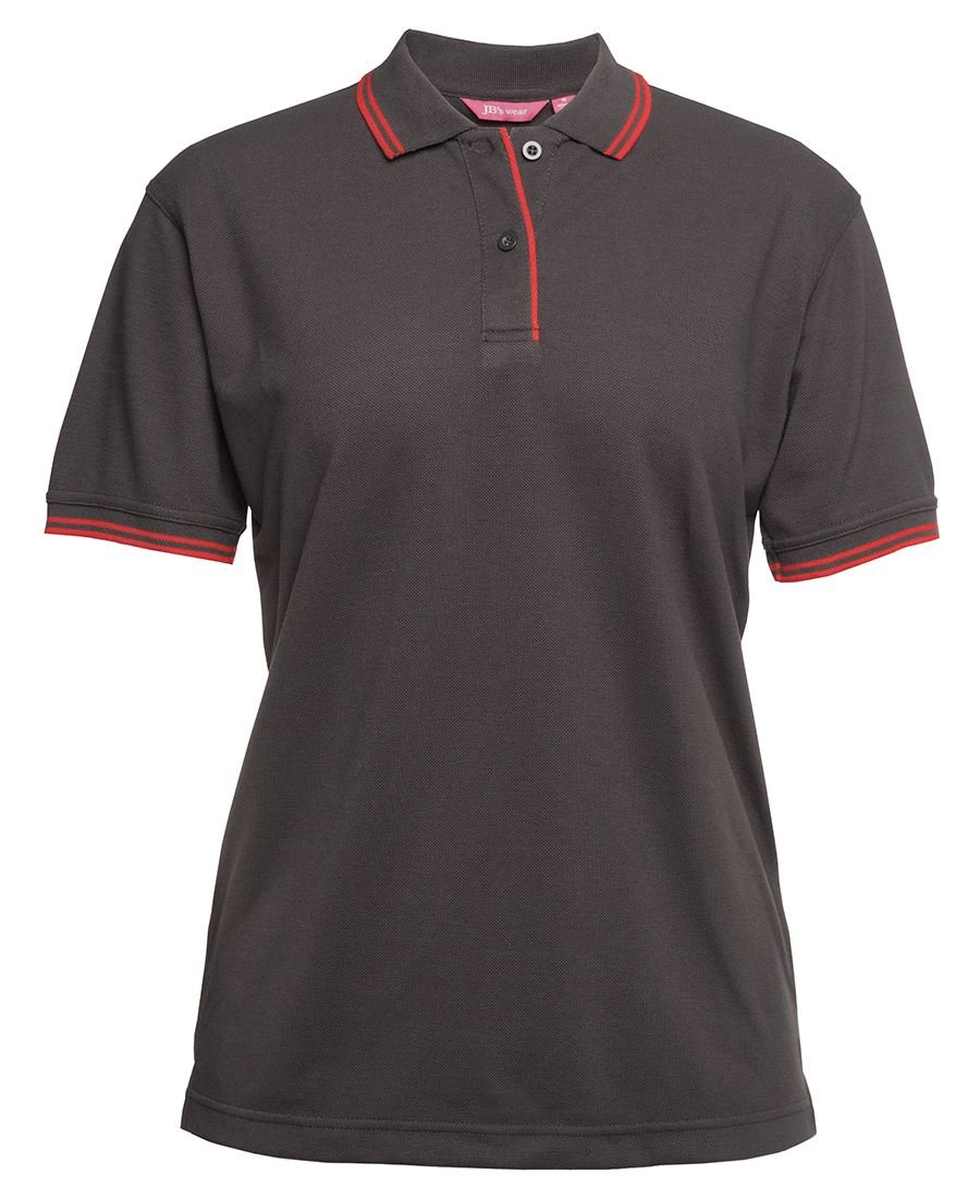LADIES CONTRAST POLO | 2LCP - Image 2