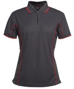 Alternative view of LADIES PIPING POLO | 7LPI