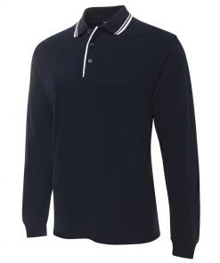 L/S Contrast Polo 210XC