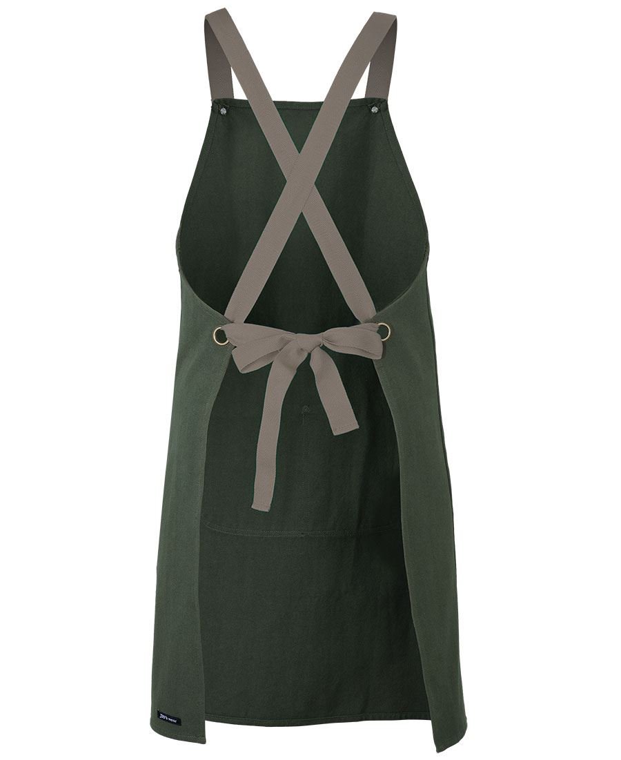 CROSS BACK CANVAS APRON (WITHOUT STRAPS) | 5ACBC - Image 4