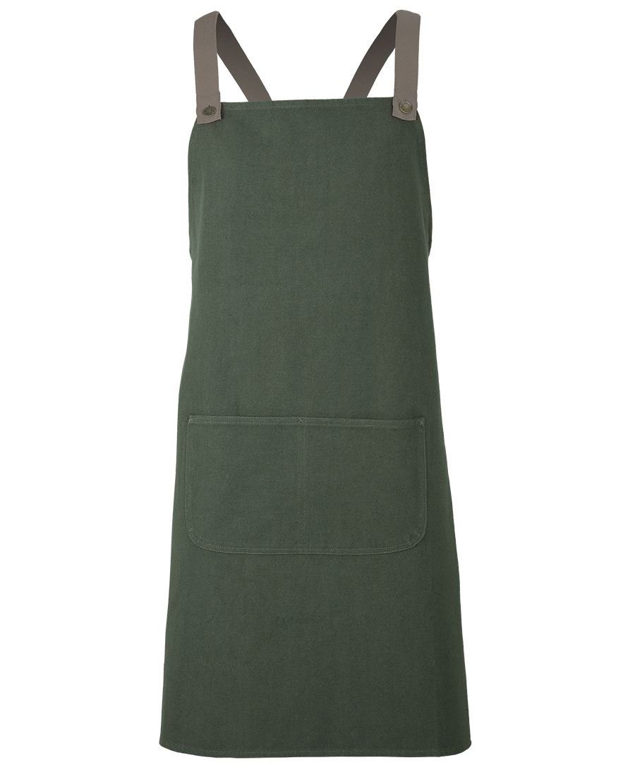 CROSS BACK CANVAS APRON (WITHOUT STRAPS) | 5ACBC - Image 3