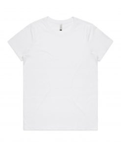 Alternative view of WO'S MAPLE ORGANIC TEE | 4001G