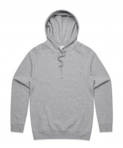 AS Colour 5101 Supply Hoodie in Grey Marle — wholesale blank hoodie Australia screen printing