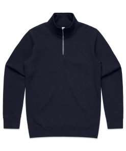 AS Colour Half Zip Crew 5125 Navy