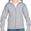 Gildan® Heavy Blend™ Youth Full Zip Hooded Sweatshirt 18600B