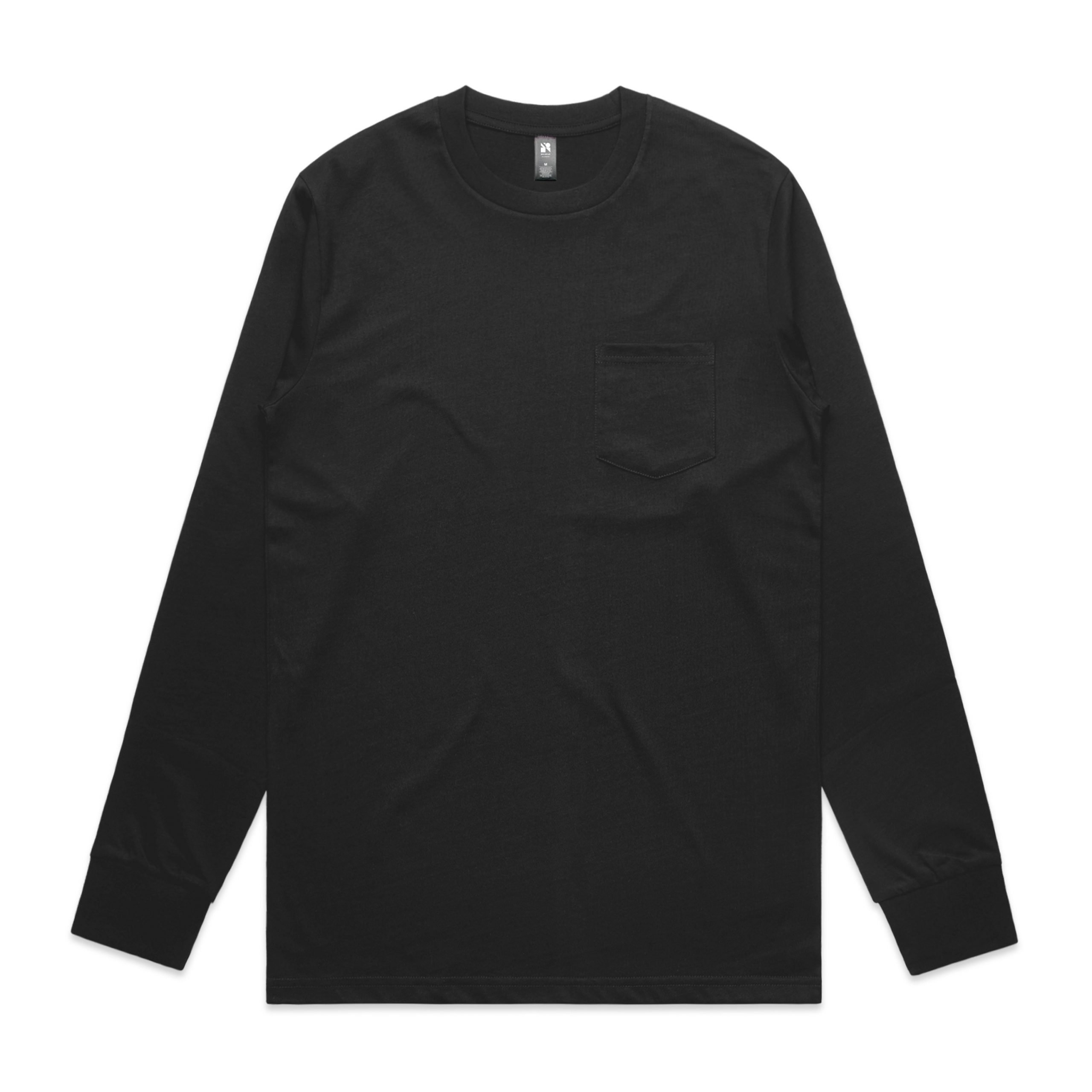 MENS CLASSIC POCKET L/S TEE | 5072 - Image 3