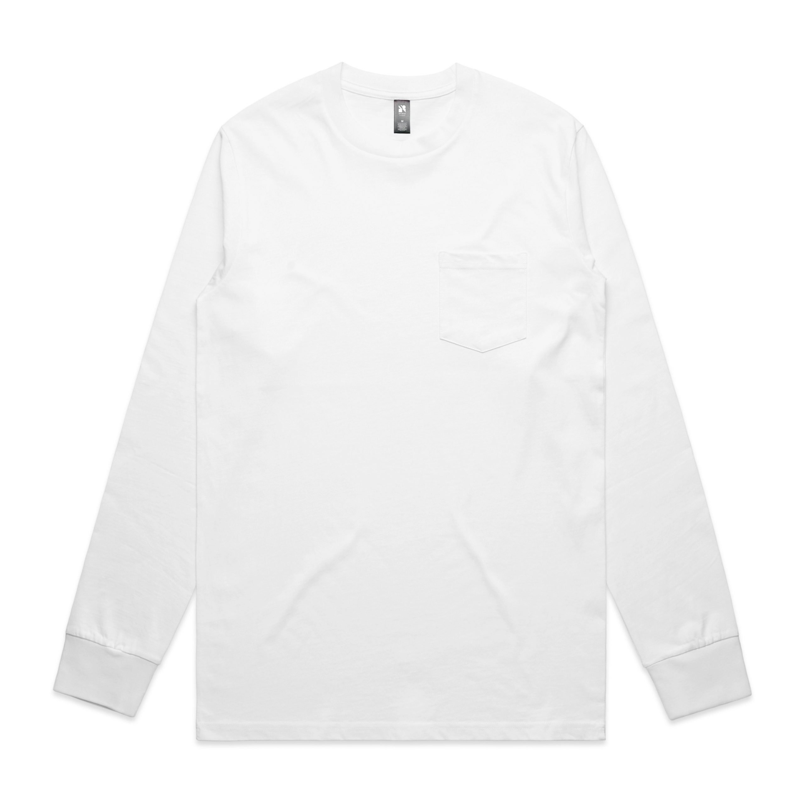 MENS CLASSIC POCKET L/S TEE | 5072 - Image 2