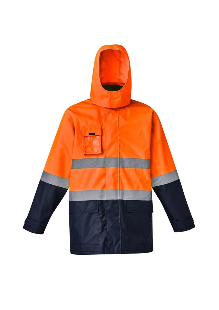Mens Hi Vis Basic 4 In 1 Waterproof Jacket | ZJ220 - Image 4
