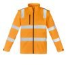 Syzmik Unisex Hi Vis VIC Rail 2 In 1 Softshell Jacket ZJ780