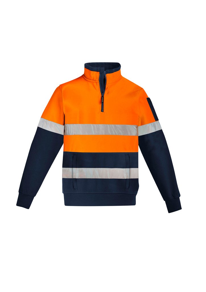Unisex Hi Vis 1/4 Zip Pullover - Hoop Taped | ZT567 - Image 4