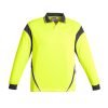 Syzmik Mens Hi Vis Aztec Long Sleeve Polo ZH249