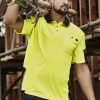 Syzmik Mens Hi Vis Reinforced Squad Short Sleeve Polo ZH465