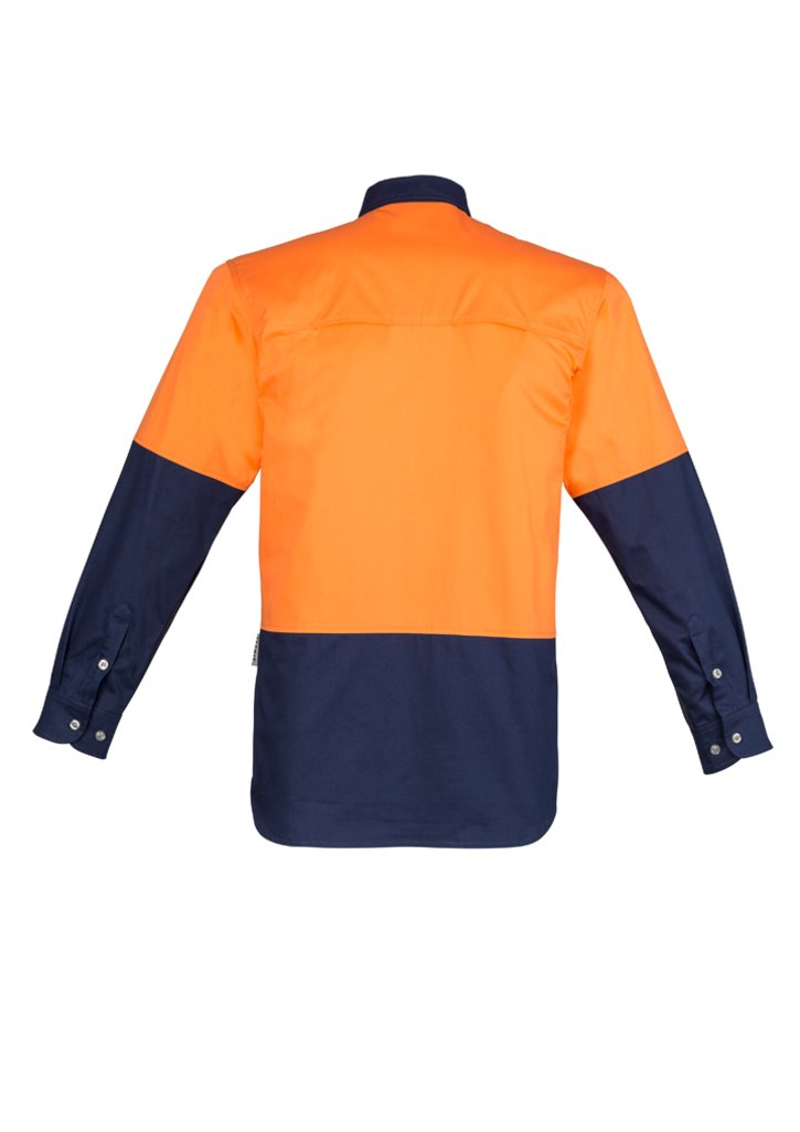 Mens Industrial Long Sleeve Shirt | ZW122 - Image 3