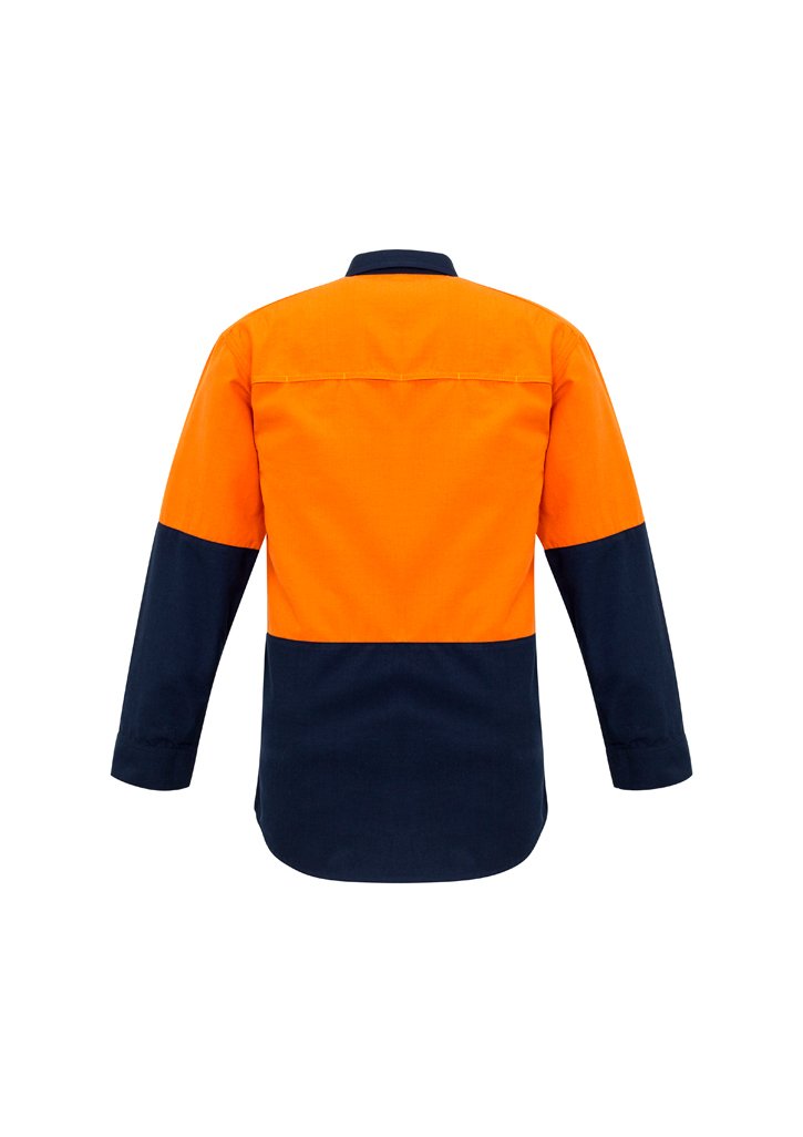 Mens Hi Vis Spliced Shirt | ZW138 - Image 3