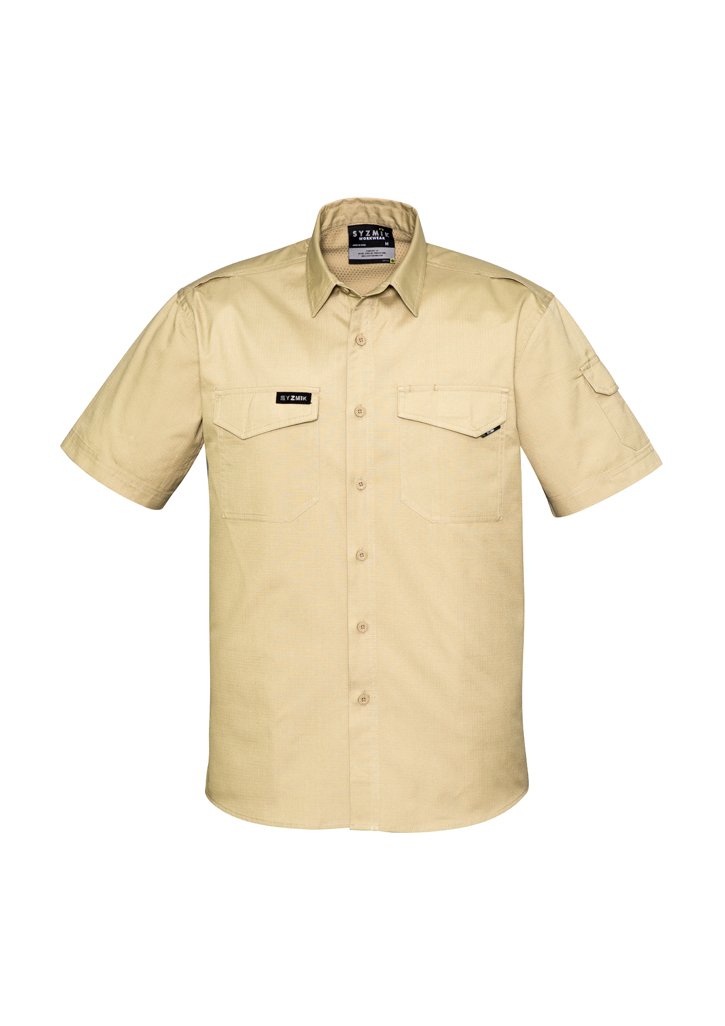 Mens Rugged Cooling Short Sleeve Shirt | ZW405 - Image 4