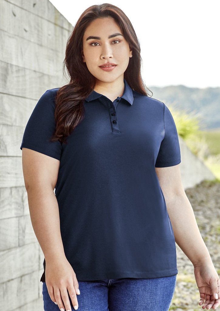 WOMENS ACTION SHORT SLEEVE POLO | P206LS - Image 6