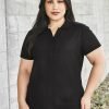 Biz Collection Women's Crew Short Sleeve Polo P400LS
