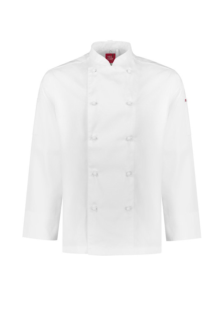 MENS AL DENTE LONG SLEEVE CHEF JACKET | CH230ML - Image 13