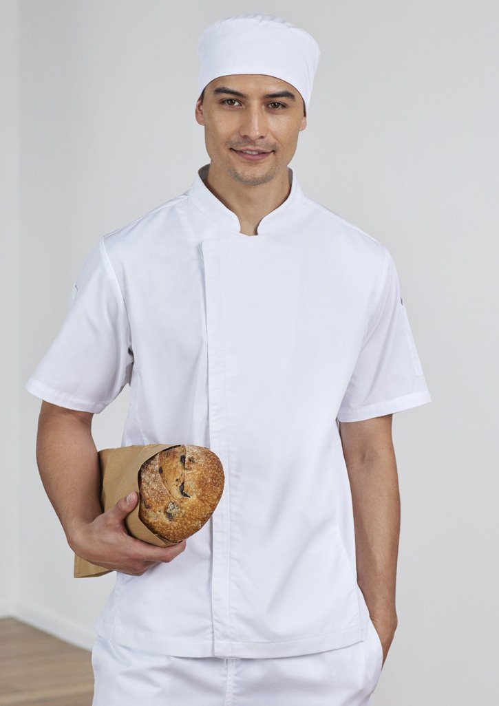 MENS ALFRESCO SHORT SLEEVE CHEF JACKET | CH330MS - Image 2