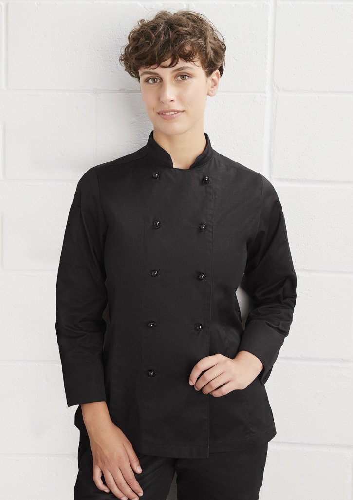 Biz Collection Women's Al Dente Long Sleeve Chef Jacket CH230LL