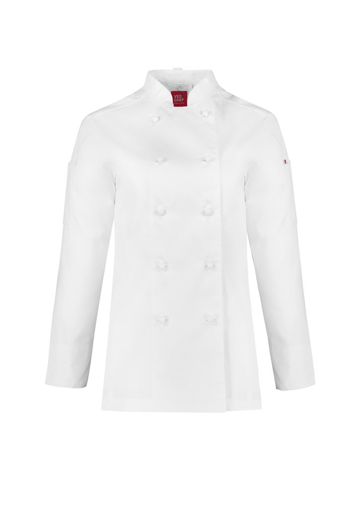 WOMENS AL DENTE LONG SLEEVE CHEF JACKET | CH230LL - Image 10