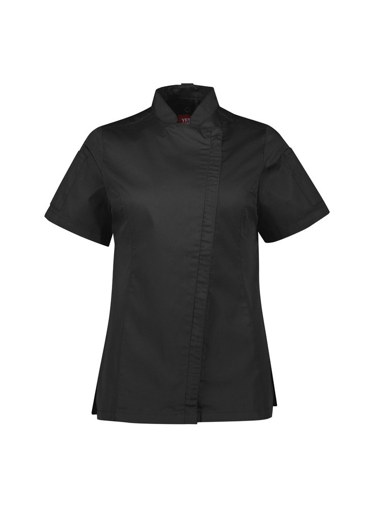 WOMENS ALFRESCO SHORT SLEEVE CHEF JACKET | CH330LS - Image 8