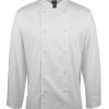 JB’S L/S SNAP BUTTON CHEFS JACKET 5CJL