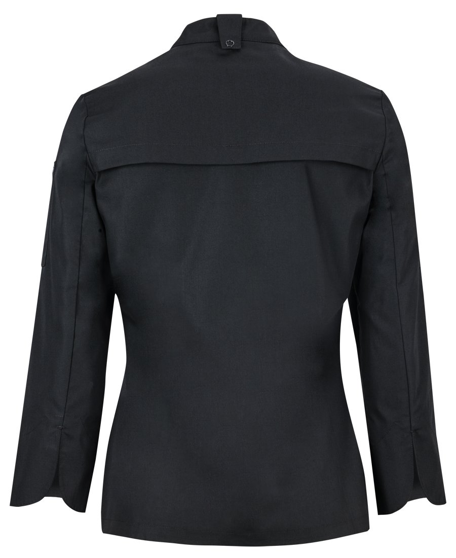 JB'S LADIES L/S SNAP BUTTON CHEF JACKET | 5CJL1 - Image 7