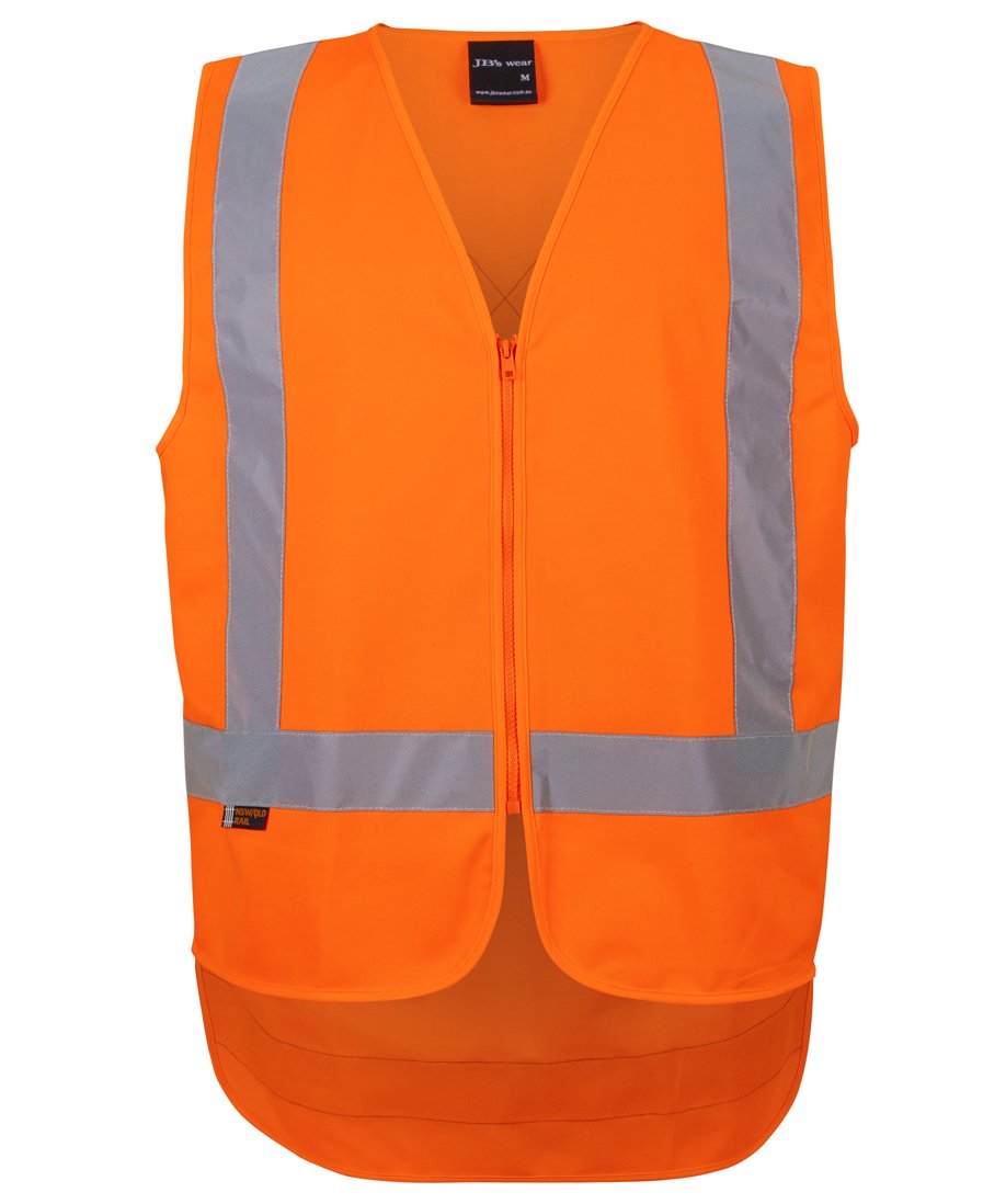 JB’S NSW/QLD RAIL (D+N) ZIP X-BACK SAFETY VEST 6DVQV