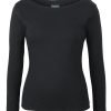 Jb's C Of C Ladies L/S Boat Neck Tee 1BTL