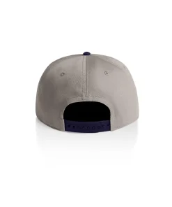 Class Two-Tone Cap 1154 Light Grey Midnight Back