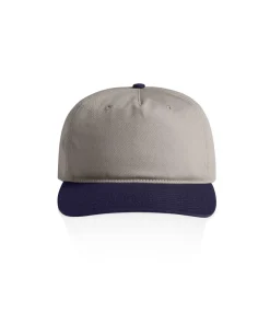 Class Two-Tone Cap 1154 Light Grey Midnight Front