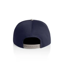 Class Two-Tone Cap 1154 Midnight Light Grey Back