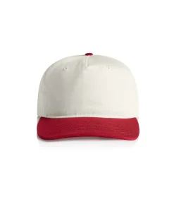 Class Two-Tone Cap 1154 Natural Cardinal Front