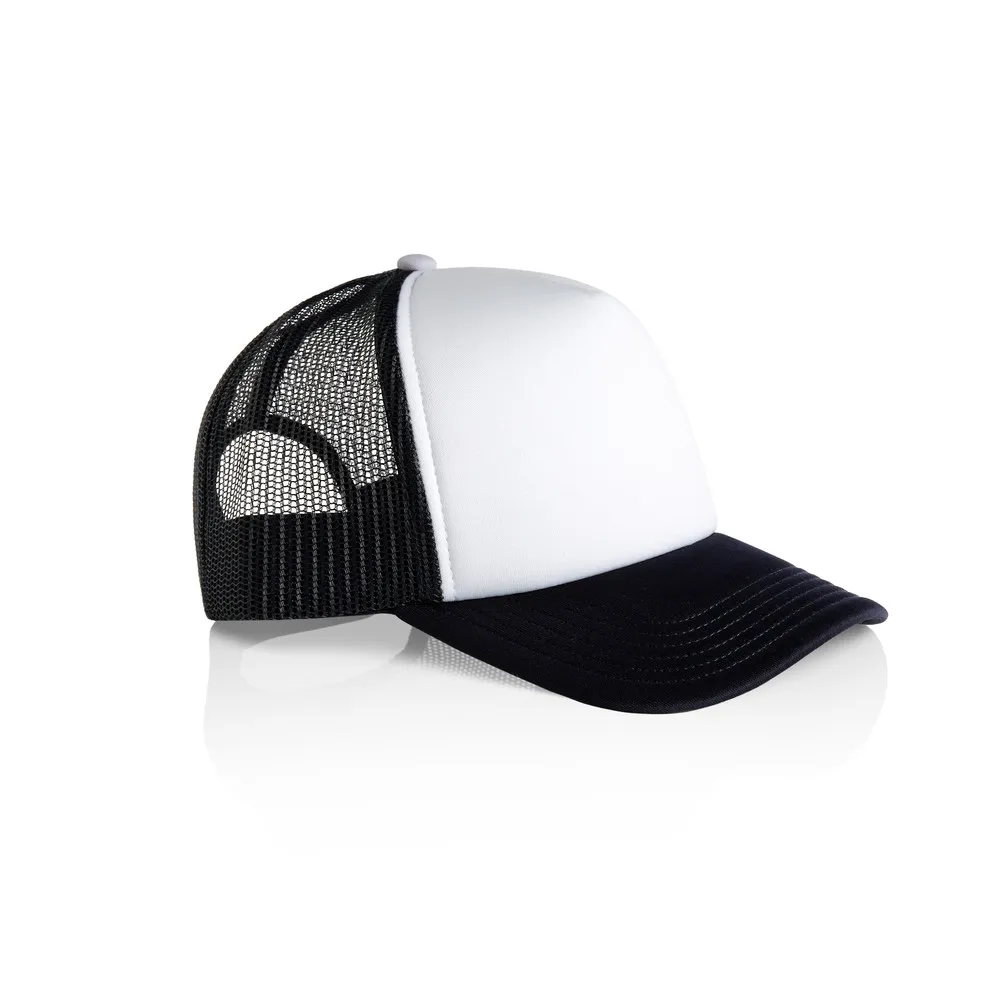 Frame Foam Two-Tone Trucker 1163 White Navy Side