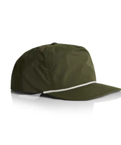 Surf Rope Cap 1123 Army-White Side