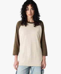 American Apparel® Unisex Classic Raglan T-Shirt 2003CVC Heather Bone
