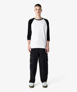 American Apparel® Unisex Classic Raglan T-Shirt 2003CVC White6