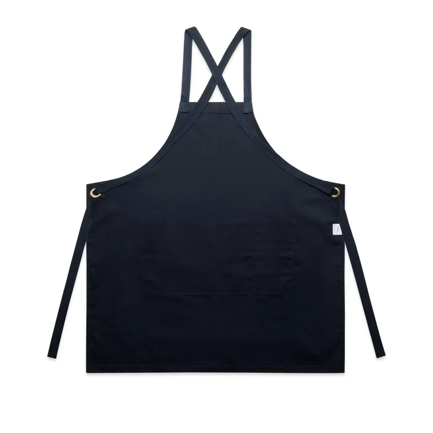 Carrie Apron 1082 Navy Back