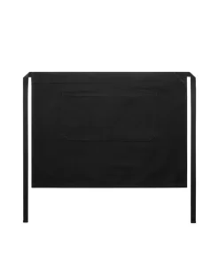 Carrie Half Apron 1083 Black Front