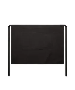 Carrie Half Apron 1083 Coal Front