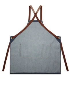 Denim Apron 1084 Indigo Back