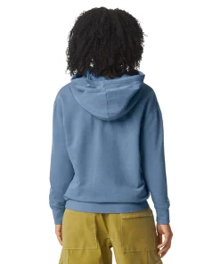Gildan® Comfort Colors® Lightweight Adult Hooded Sweatshirt 1467 Blue Jean-2
