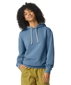 Gildan® Comfort Colors® Lightweight Adult Hooded Sweatshirt 1467 Blue Jean
